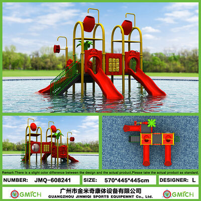 Kids Water Playground Spray Slide Luxury Water Park Design for Hotel Area and Beach Resort