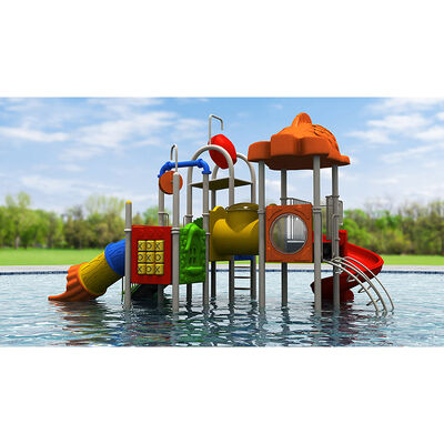  Swimming Pool Slides Children Water Play Equipment Outodor Aquatic Play House