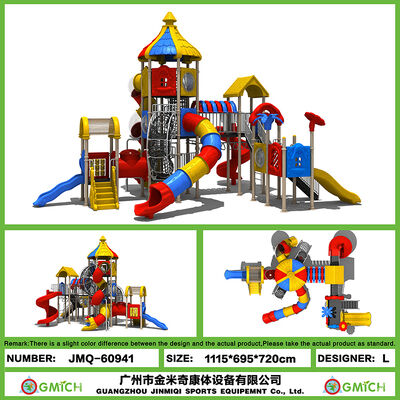 Outdoor Children Playground Equipment Manufacturer Kids Slides Sets