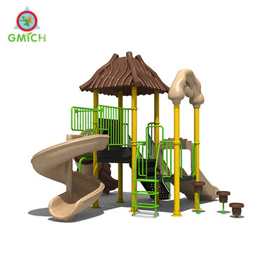 Playground Outdoor Mini Park Slide Sets Security Material Suirable for  Daycare Training Center