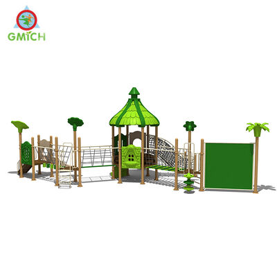 Outdoor Rope Climbing Play Equipment Safe and Durable Material Park Slides Sets for Sale