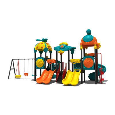 Children Play Park Project Outdoor Public Open Community Park Fun Playground Slide and Swing Sets