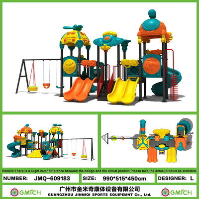 Children Play Park Project Outdoor Public Open Community Park Fun Playground Slide and Swing Sets