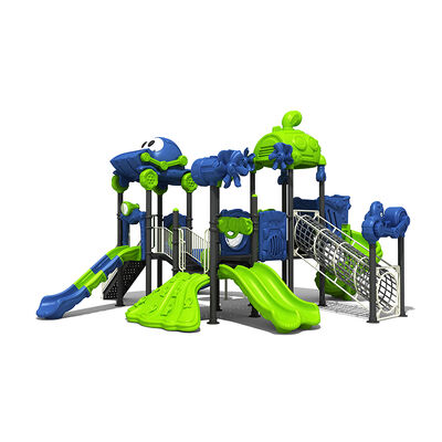 CE Certified Amusement Play Equipment Park Slides Children's Game Play House Plastic Toys 