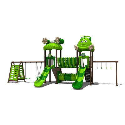 Custom Park Playground New Desing Outdoor Play Equipment Multi-functuon Plastic Slides Sets