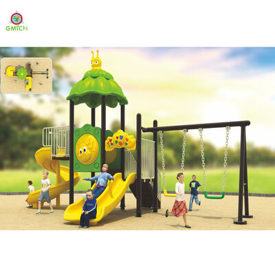 Resort Park Kids Swing Sets Colorful Play Yard Swing Sets 370*230*270CM