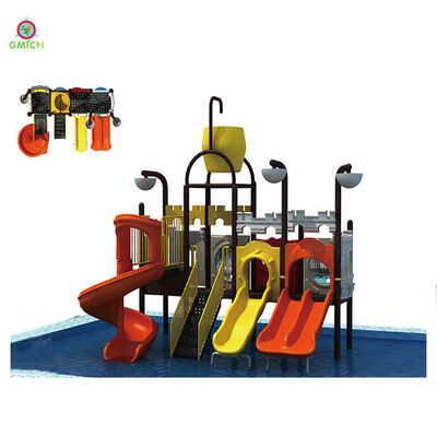 Anti UV Outdoor Water Play Equipment LLDPE Plastic Water Slide