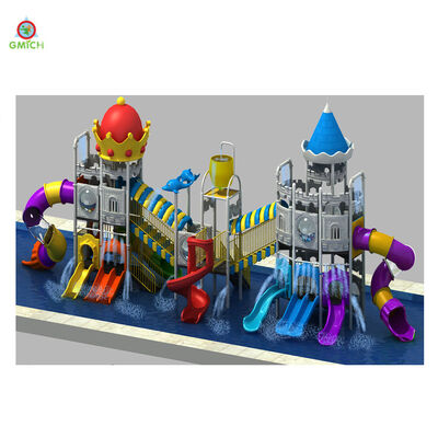 Environment Friendly Kids Water Slide Children Swimming Pool Play Equipment Customized