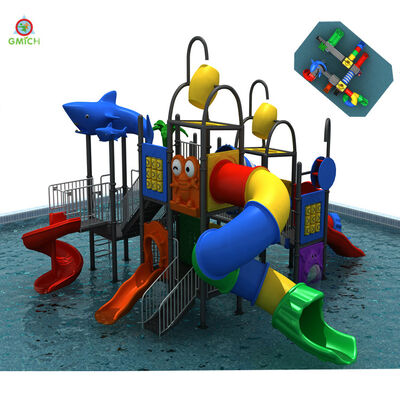 Safety Material Water Park Slide Custom Design Plastic Children Water Playground