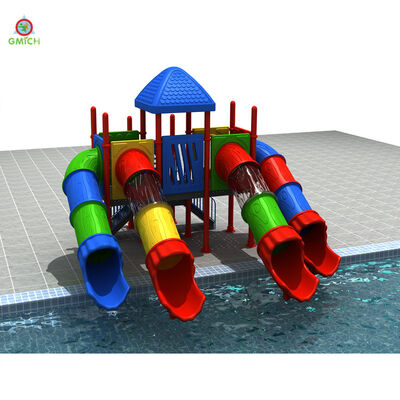 Water Park Custom Water Slide LLDPE Plastic Children Water Playground Free Design