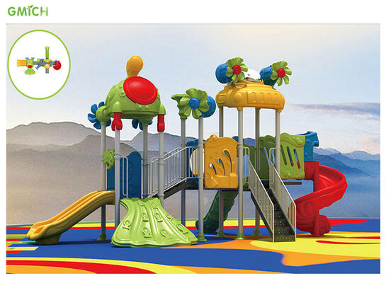 Direct Sale Outdoor Playground Equipment For Kids Plastic Slide Set With Competitive And High Qualit