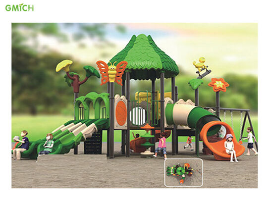 Kids Outdoor Playground Amusement Park Toys Equipment Plastic Slide For Hot Sale