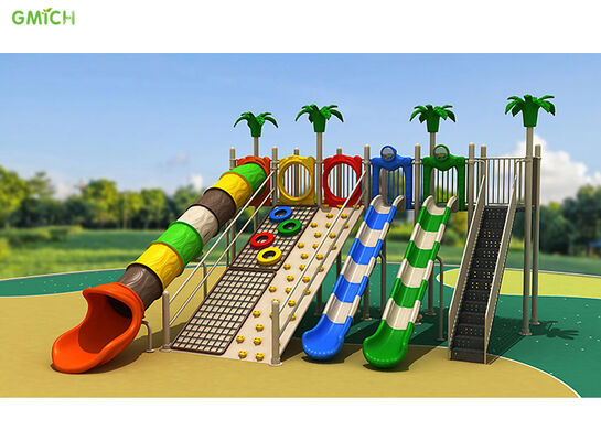Children Commercial Outdoor Playgrounds Preschool Kids Slide Sets Freely Design