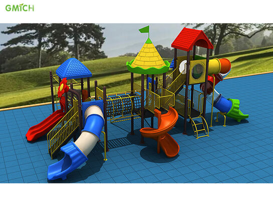 Resort Custom Playground Slides Customizable Design Plastic Play Slide