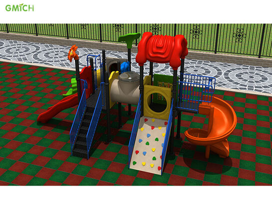 Amusement Park Children Outside Playground Slide Fade Resistance