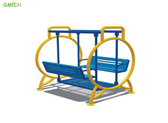 ODM OEM Plastic Children Slide With Swing Commercial Playground Equipment
