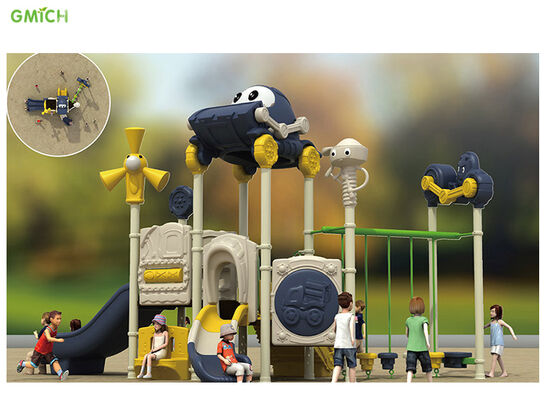 Children Outdoor Playground Equipment Amusement Park Plastic Small Slide Price Popular Games