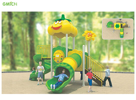 Funny Compact Outdoor Play Structure Customized City Park Small Play Set