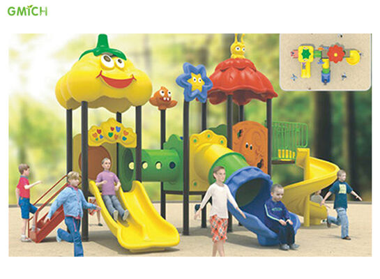 Children Plastic Slide Set Outdoor Play Amusement Park Playground Equipmenti Tems