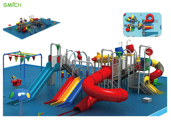 OEM Service Commercial Water Slides Kids Garden Outdoor Big Waterslides