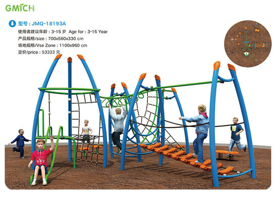 OEM Service Outdoor Climbing Rope Structures For Adventure Park