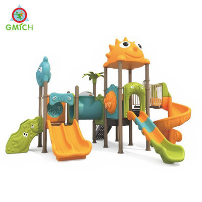Fruit Series Park Playground Play Equipment Amusement Play Toys Durable Playground Plastic Slides Sets