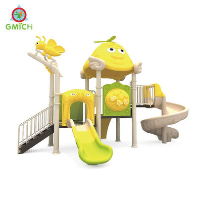 China Playground Manufacturer Popular Small Playground Sets Security Material Durable Plastic Slide Fun Play Toys for Children