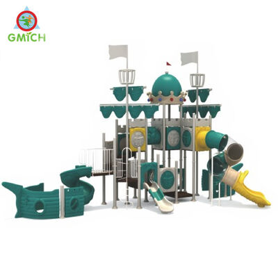 Garden Plaground Outdoor Play Sets Children's Toys Plastic Slide Fun Play Equipment Amusement Park