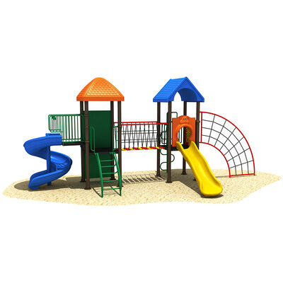 Park Playground Design Outdoor Childrn Toys Durable Outdoor Amusement Park Plastic Slides for Kids
