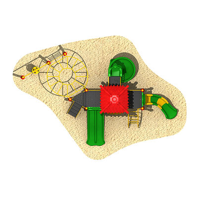 LDDPE Plastic Material Amsuement Park Play Equipmemt Outdoor Children Slides Game Fun Play Toys