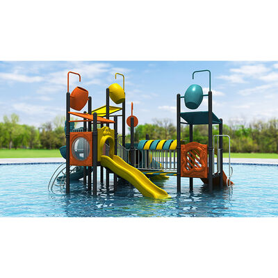 City Water Park Play Equipment Spray Slides Sets Fun Play Toys for Children