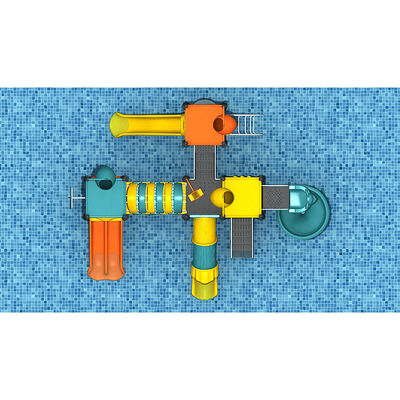 City Water Park Play Equipment Spray Slides Sets Fun Play Toys for Children