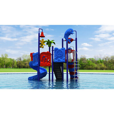 Outdoor Water Park Playground New Design Children's Slides Water Play Equipment