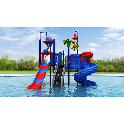 Outdoor Water Park Playground New Design Children's Slides Water Play Equipment
