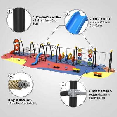 Kids Play Park Project Kids Climbing Playground Equipment Outdoor Play Sets
