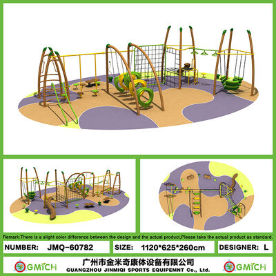 Children’s Rope Climbing Play Equipment Public Open Outdoor Playground Sets in the Apartment