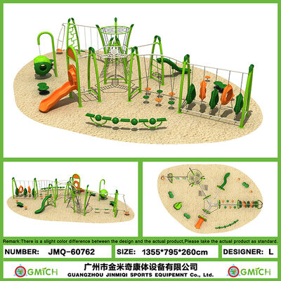 Outdoor Playground Manufacturer and Outdoor Climbing Adventure Playground for Hotel Resort