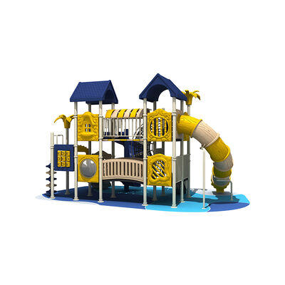 Supporting Equipment For Community Park Slides Outdoor Leisure Area Playground Sets