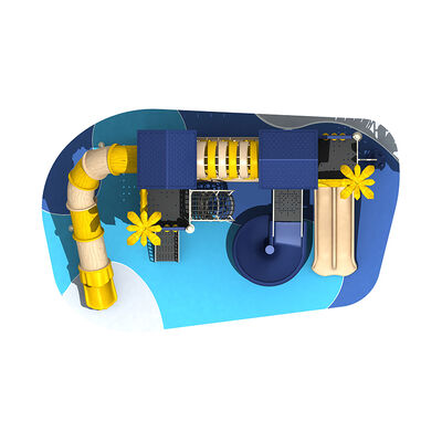 Supporting Equipment For Community Park Slides Outdoor Leisure Area Playground Sets