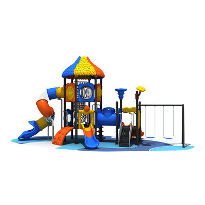 Outdoor Playground Equipment Supplier Customuzed Design Outdoor Public Parks Slides with Swing