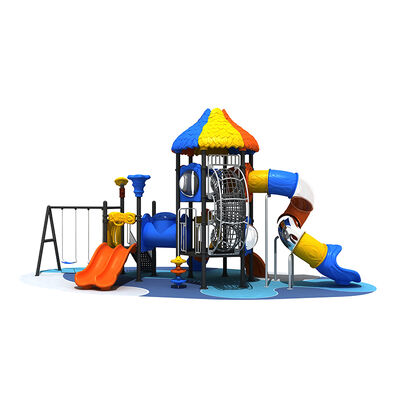 Outdoor Playground Equipment Supplier Customuzed Design Outdoor Public Parks Slides with Swing