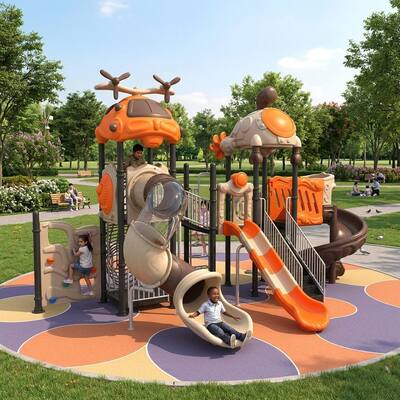 Outdoor Children Play Structure Commercial Playground for Schools