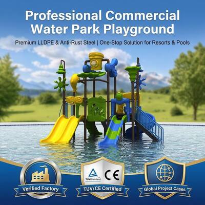 Water Slides Outdoor Playground Equipment for Public Water Park