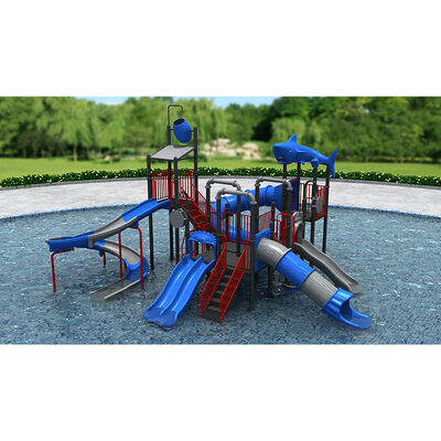 Water Playground Resort Water Park Equipment Swimming Pool Slides