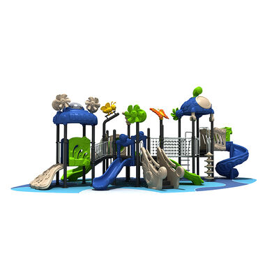 Kids Playground Plastic Slide Durable Outdoor Play Equipment for Public Areas