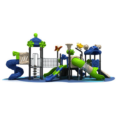Kids Playground Plastic Slide Durable Outdoor Play Equipment for Public Areas