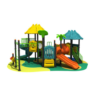 Kids Park Play Project Durable Plasric Slides Sets Playground Equipment for Daycare