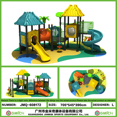 Kids Park Play Project Durable Plasric Slides Sets Playground Equipment for Daycare