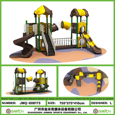 Custom Playground Outdoor Play Equipment Slides and Swinging Children's Game Play Toys