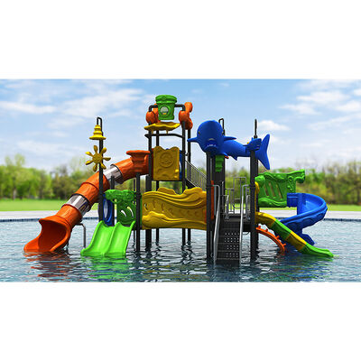 Custom Themed Water Park Design Luxury Aqua Playground Pool Slides for Mall and Resort